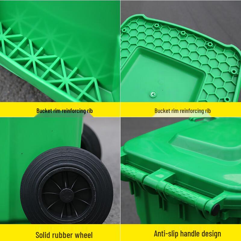 Yuzhuxun Large Foot Pedal Trash Can