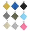 Golf Ball Towel Small Pocket Towel with D Clip for Balls Clubs Portable Golf Ball Cleaner Accessories for Men Women Course Exercise