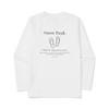 [Snowpeak] Loose Fit Men's Long Sleeve Rashguard Off White (S24MMWSW06)
