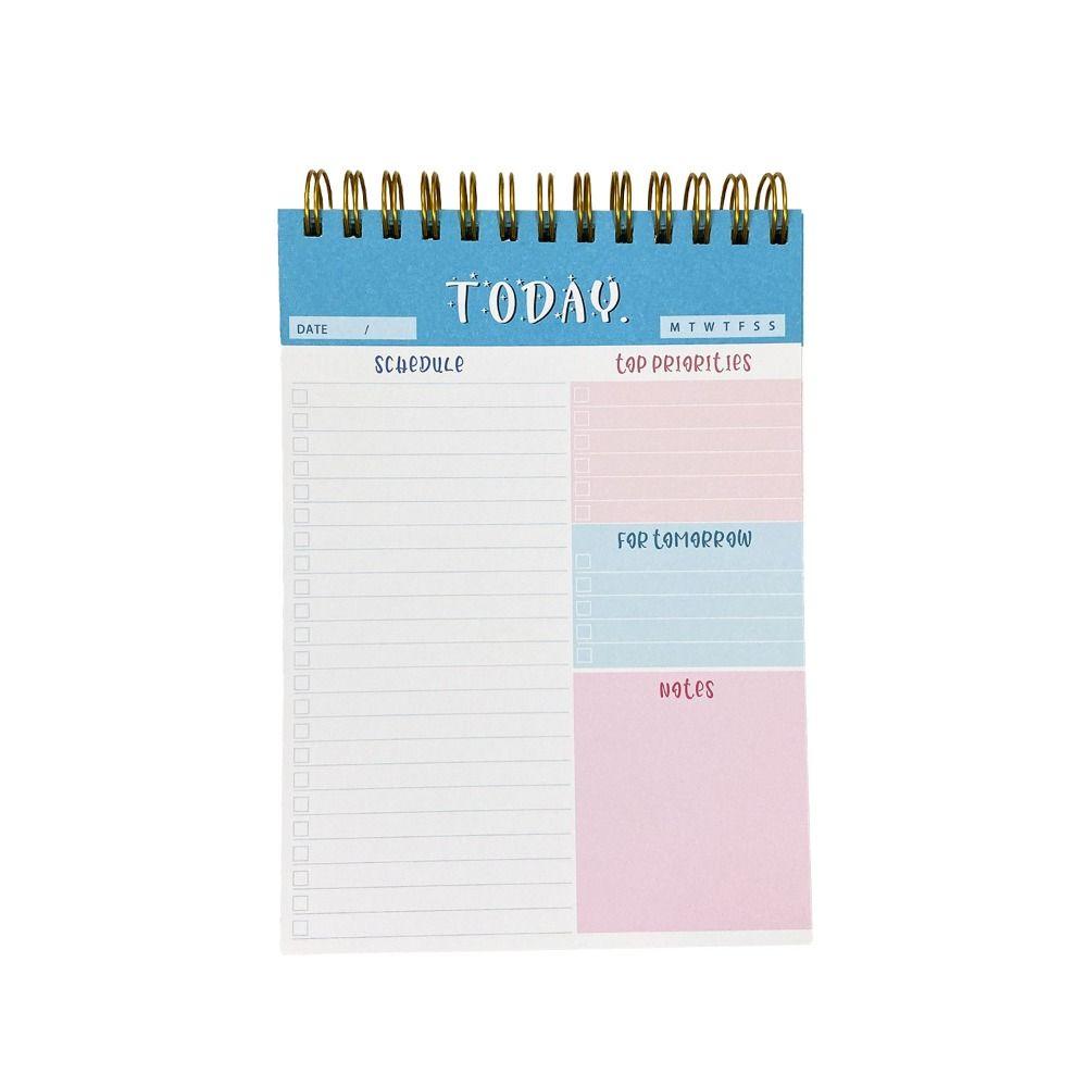 A5 Notebook Planner Weekly Meal Planner Pad Schedules To Do Planner List Pad Office