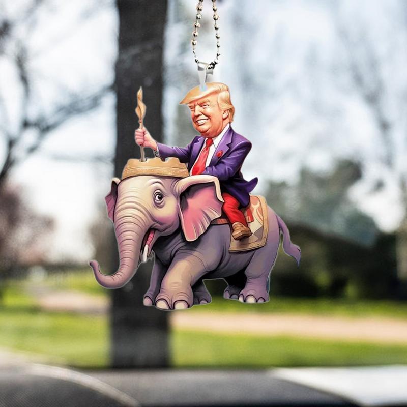 Car Ornament Charm 2D Acrylic Interior Decor Ornament Pendant For Auto Creative Car Suspension Decoration Car Interior