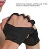 1Pair Fitness Gloves for Men & Women / Non-Slip, Breathable Workout Gloves with Wrist Support / Gym, Weightlifting