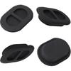 4 Pcs For Jeep Drain Plugs, Rear Floor Pan Body Plugs For 2014-2018 Jeep Wrangler JK & JL, Floor Rubber Replacement Plugs 4 Black Floor Pan Plugs