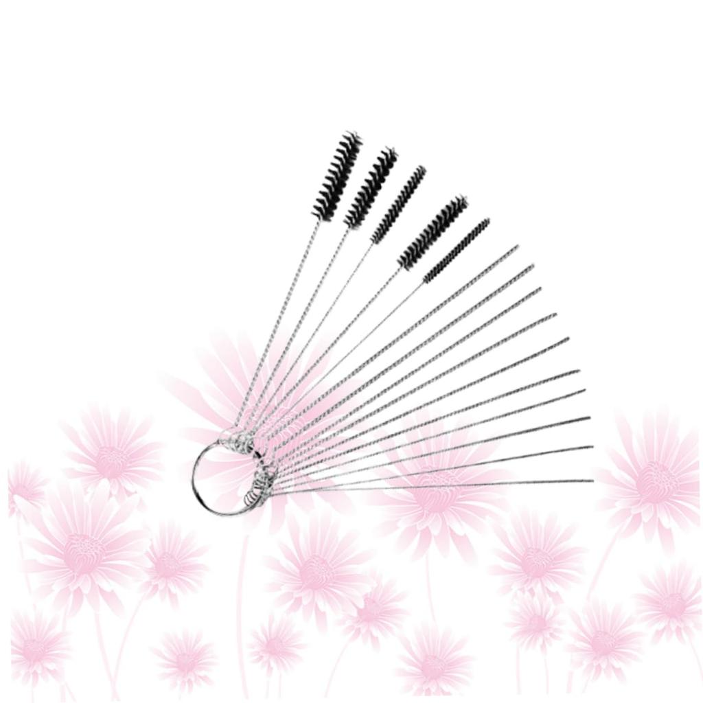 WOFASHPURET Motorcycle Carburetor Cleaning Tool Motorcycle Carburetor Cleaning Brush Carburetor Carbon Dirt Jet Remover Piercing Stainless Steel