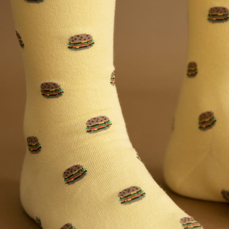 SNOOZY PI-Mustard Yellow (Hamburger)