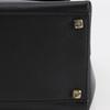 Salvatore Ferragamo Gancini Handbag AQ-21 0160 black leather Women Used