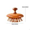 Wooden Massage Comb Wood Hair Brush Multifunction Ergonomic Gua Sha Cushion Hairbrush for