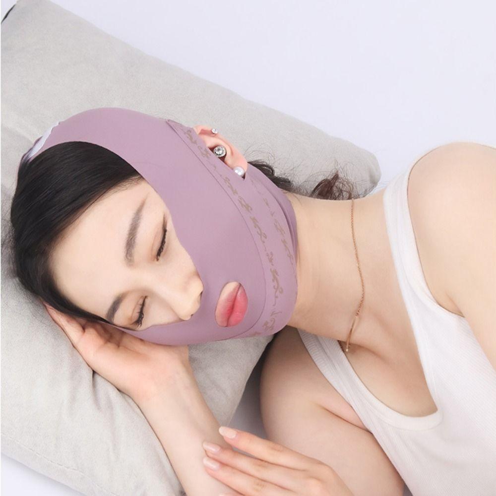 Facial Massage V Line Face Shaper Anti Wrinkle Face Lift Up Strap Face Slimming Bandage  Women