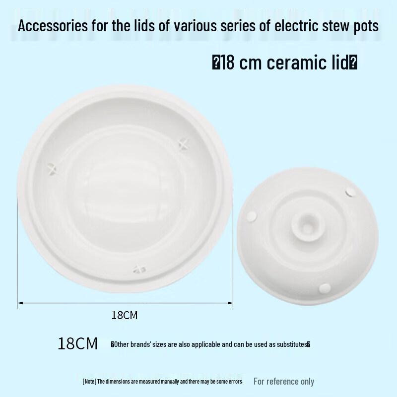 Universal Ceramic Stew Pot Lid