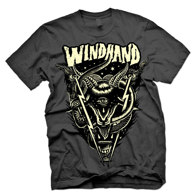 Windhand Occult Vintage Graphic TShirt Unisex Women Metal Rock Band Tee Cotton Streetwear Top