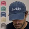 Washed Cotton Baseball Hats Vintage Baseball Cap Fashion Outdoor Sunscreen Hats Father's Gift