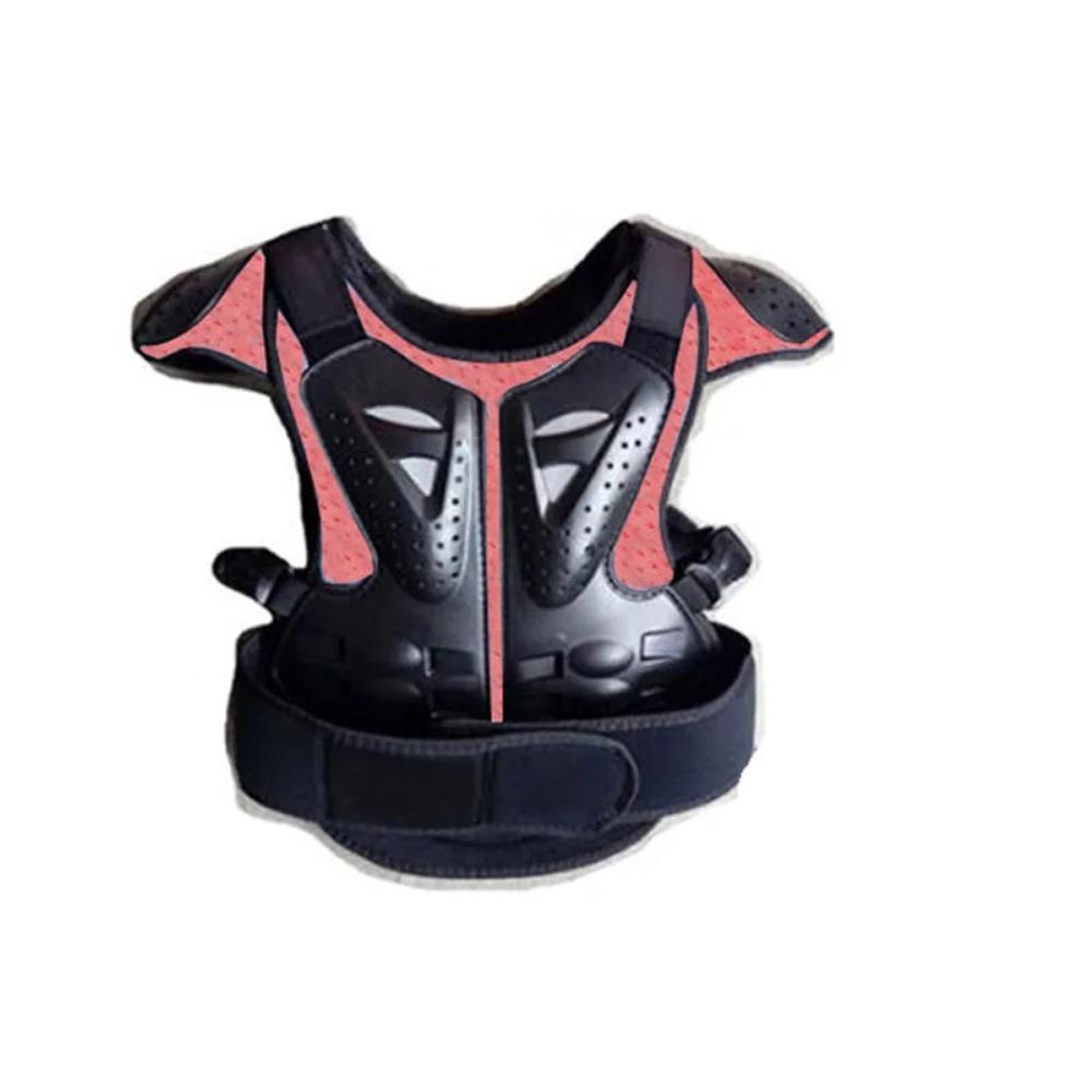 Chaleco Motocross Infantil Armadura de Pecho Espalda Hombro de Motocicleta Equipo Protector Infantil Carreras Resistente a Caídas Armadura Corporal