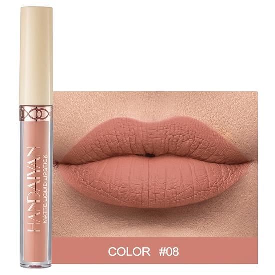 Long Lasting Non-stick 2.5ml Lipstick Matte Velvet 12 Colors Lip Gloss Liquid Lipstick Lip Glaze