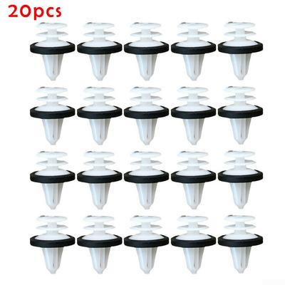 Versatile For Ford W713297S300 Door Trim Panel Clips with Sealer 20 Count