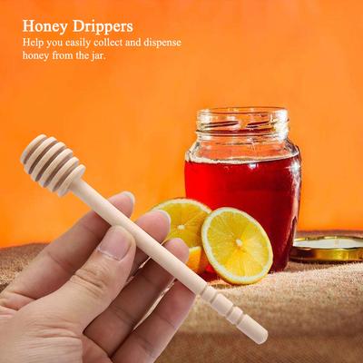Küchenhelfer Holz Honigtropfer Holz Honigtropfer Rührstab Marmelade Sirup Drizzler Stick Server Küchenhelfer Gadgets