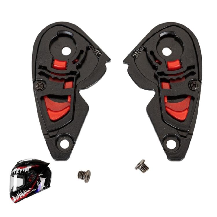 For QIKE 111 Motorcycle Helmet Visors Shield Gear Stand Plate Lens Mount Bracket