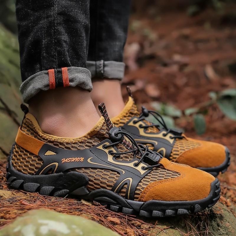 Quick-Dry Water Shoes River Trekking Hiking Beach Swimming Outdoor Fitness Unisex Low-Cut Slip-On