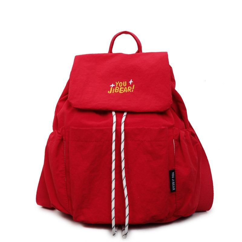 Dual-shoulder Bag, Fashionable Letter-shaped Backpack, Casual Large-capacity Hiking Bag