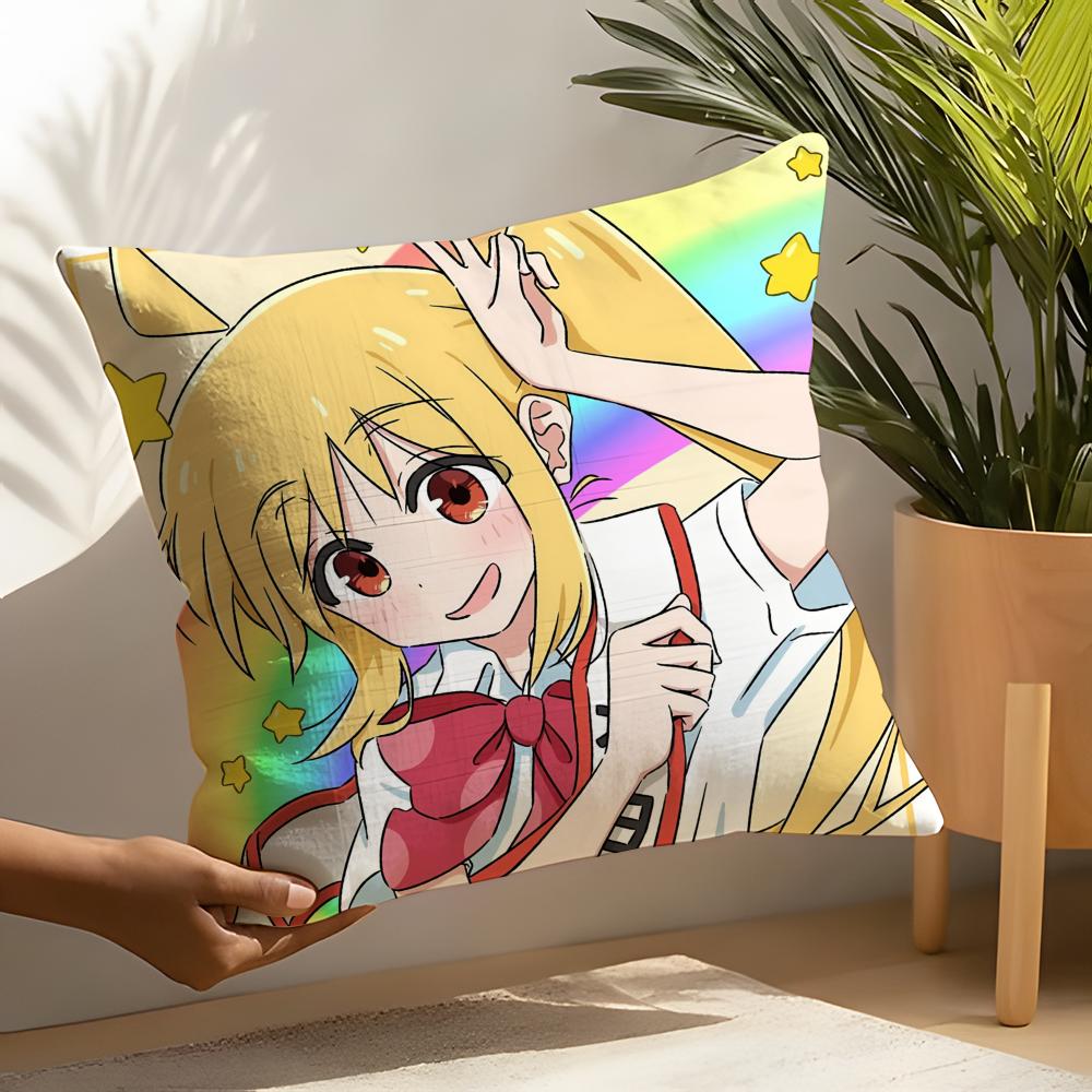 Anime Singer B-Bocchi The Rock Cartoon Pillow Case Linen Cushion Covers For Decorative Sofa Home Pillows Case