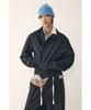 Studio Tomboy [Men] Oversized Zip-Up Jumper_Black 9156213185