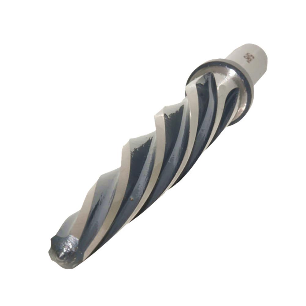 5/8 Inch Bridge Reamer 1/2 Inch Shank HSS Chuck Bridge Reamer Chamfer Enlarge Hole Spiral Flute Drill Bit for Metal Construction