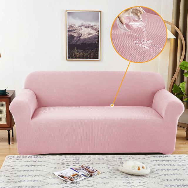 Water Repellent Sofa Covers Armchair Cover Corner Couch Slipcover L Shape Sofa Covers For Living Room Solid Color