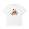 Same Style As Zhao Lusi Korean ADER Embroidered T-Shirt Loose Fit Short Sleeve Young Men Casual Top