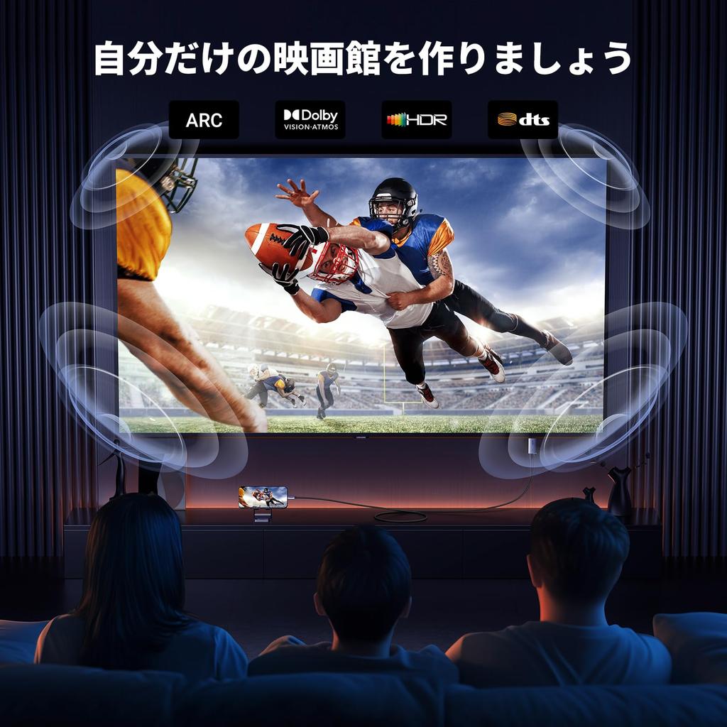 UGREEN USB C zu HDMI Konverterkabel mit 100W PD Schnellladung Thunderbolt Typ C zu HDMI Kompatibel mit iPhone 16 Pro Galaxy und 2M 4K@60Hz Port,