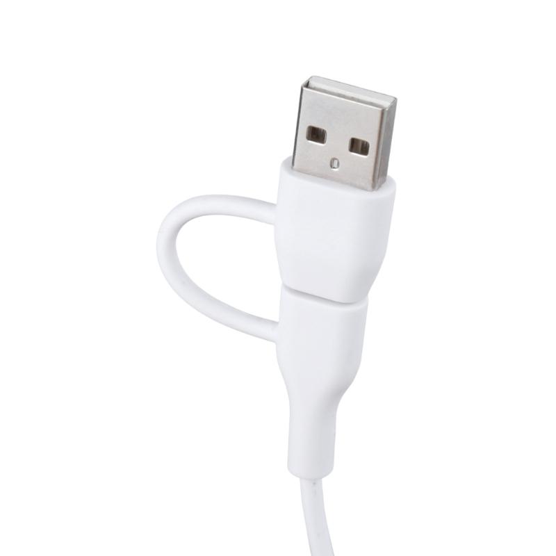 Type C USB to Double Type C+Micro USB+ Watch Charger Cable for Cellphone Tablet Watch Multi Charging Cable