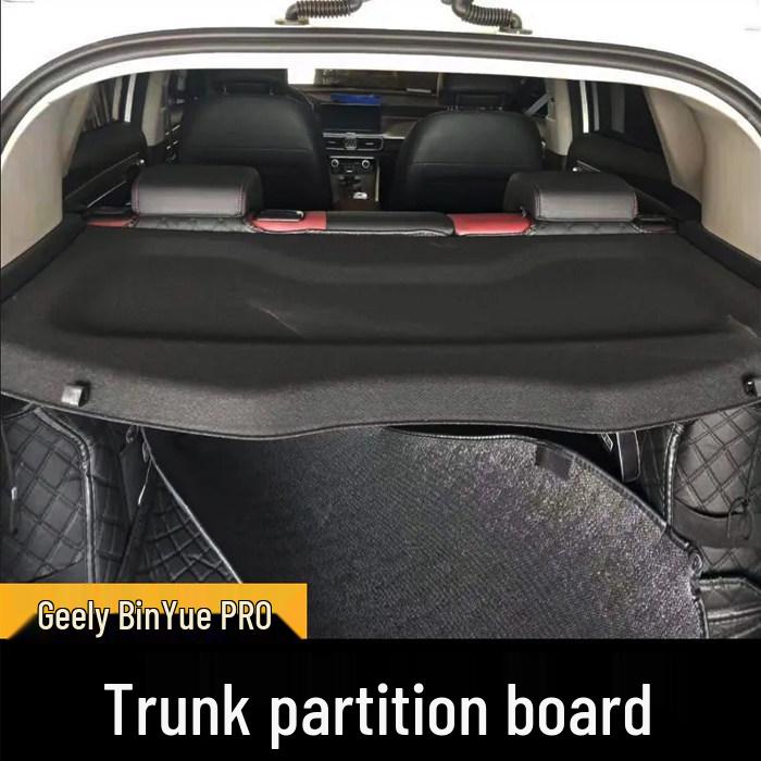 

Compatible with 19-25 Binyue Pro Models: Trunk Partition & Storage Shelf
