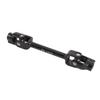 270mm Steering Shaft Assembly M14 30T Steel Alloy High Strength for Go Kart ATV Quad Mini Bike