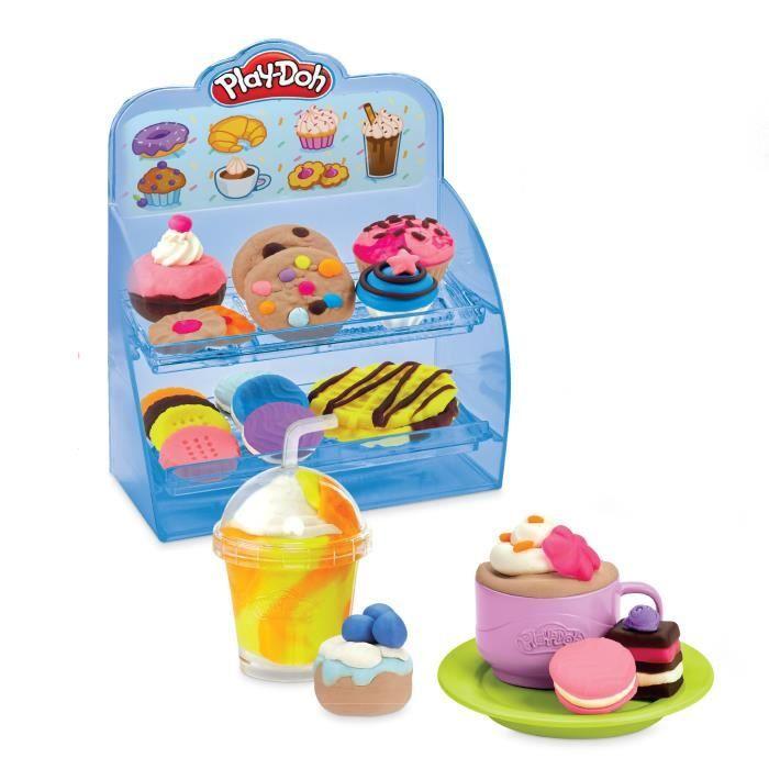Play-Doh Mon super café, Pâte à modeler, Machine à café jouet pour enfants dès 3 ans, Kitchen Creation