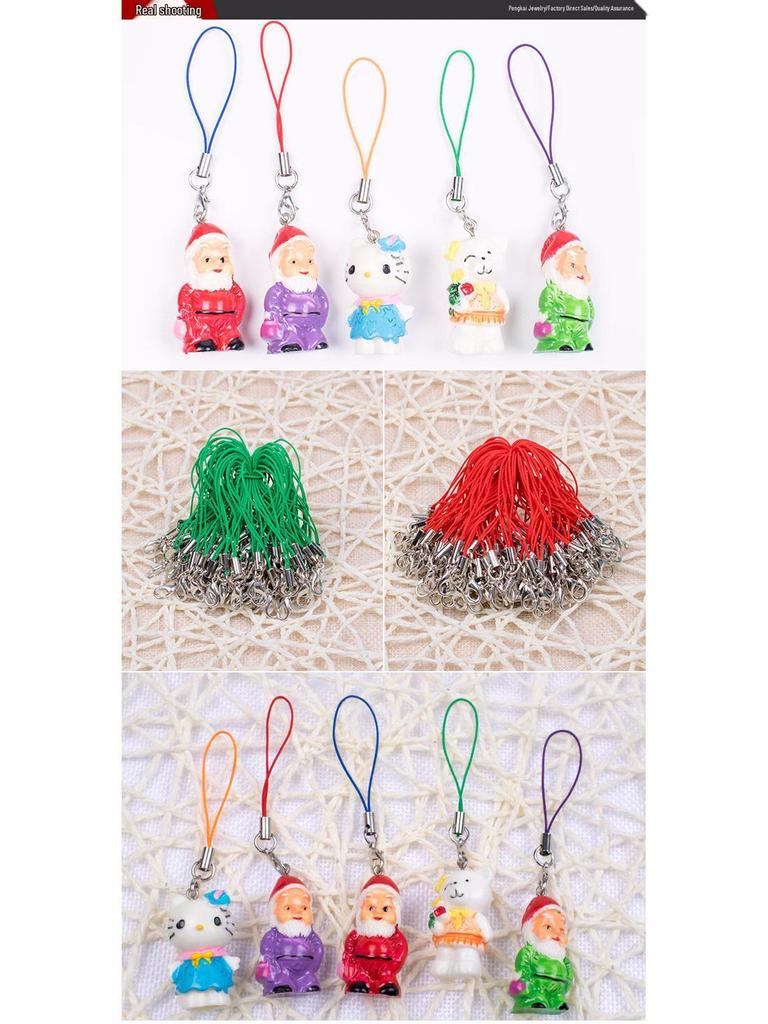 DIY Buntes Handy-Lanyard mit Karabinerverschluss – Handgefertigtes Schmuckaccessoire und Anhängerseil