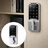 Smart Touch Keypad Keyless Lock Zinc Alloy Battery Powered Password Lock Multifunctional Digital Cabinet Lock Home Security