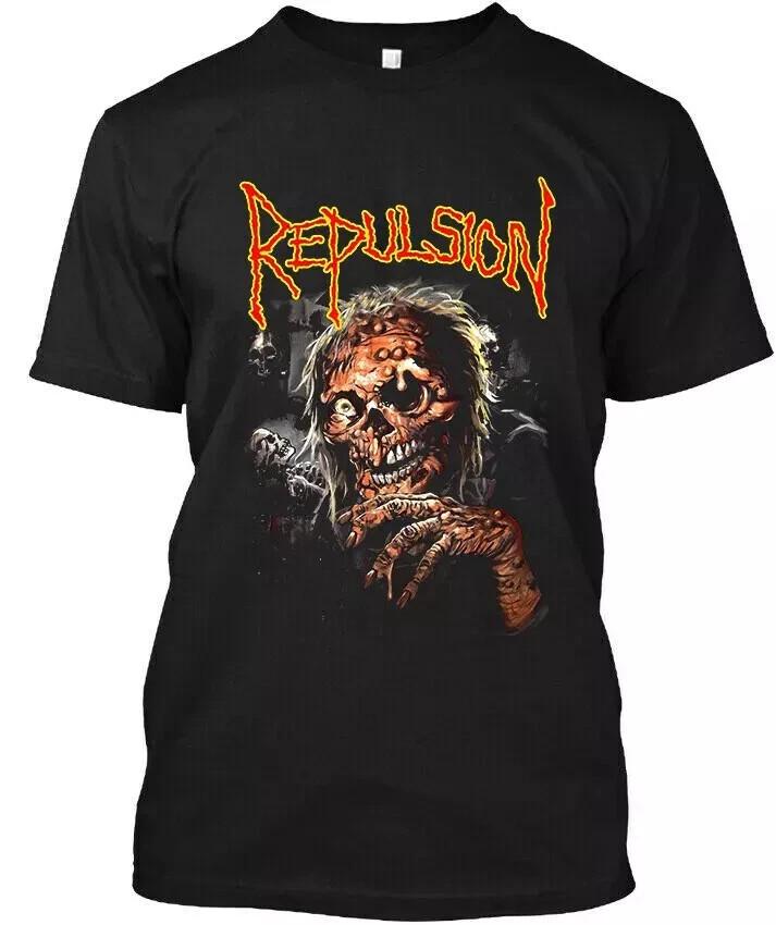 

Repulsion American Grindcore Band Music Graphic Vintage Logo Unisex T-Shirt XXXXL