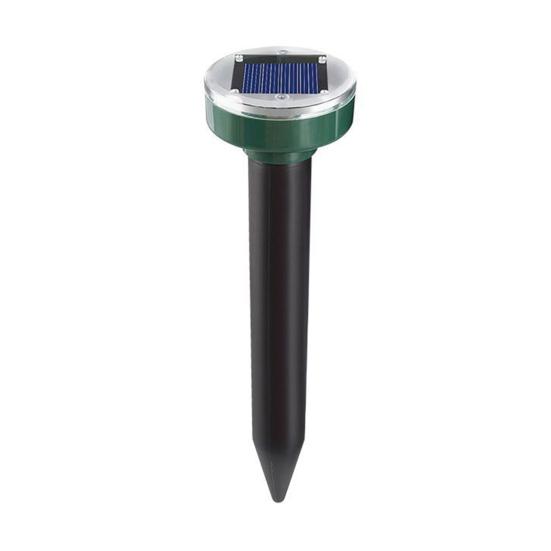 1/2/4Pcs Solar Ultrasonic Mole Repellent Effective Safe to Use Simple Installation Outdoor Mouse Repellent Waterproof Spikes Stakes