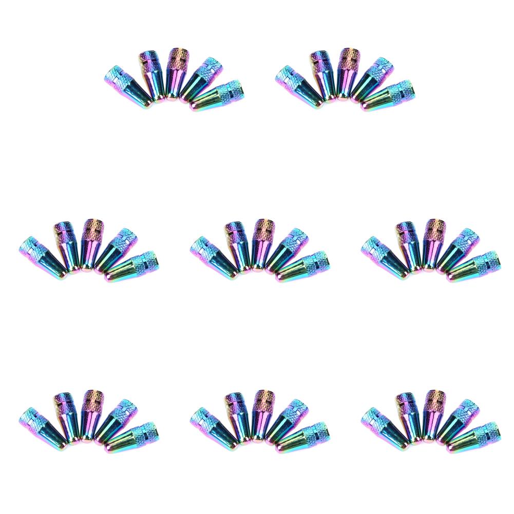 

FE# 5pcs Bicycle Wheel Valve Dust Cover Parts Bike Valve Stem Caps for Presta Va