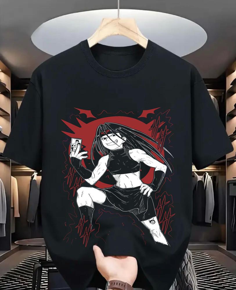 Naruto T-Shirt Madara Uchiha T-Shirt Manga Strip Anime Manga Shirt Graphic Tee