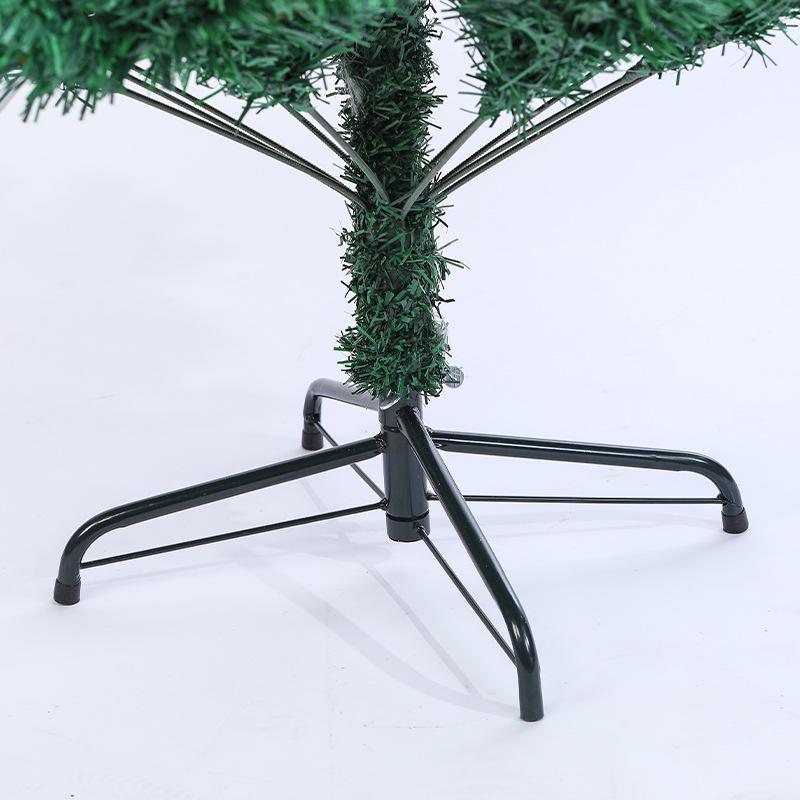 Eco-Friendly Encrypted Green PVC Christmas Tree - Sizes: 1.2m, 1.5m, 1.8m, 2.1m