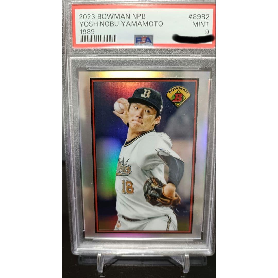 [PSA9]2023 Bowman Yoshinobu Yamamoto Reflector #89B2