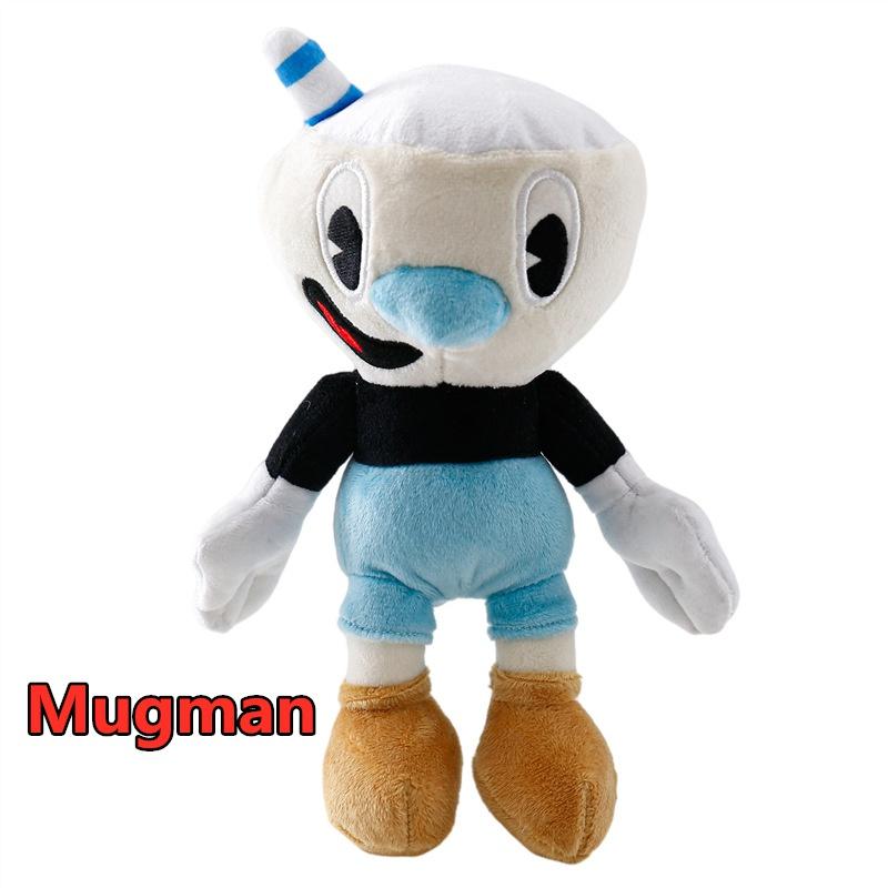 13 Style Teacup Head Adventure Game Cuphead Chalice Mugman Doll Plush Toy Doll Children Gift
