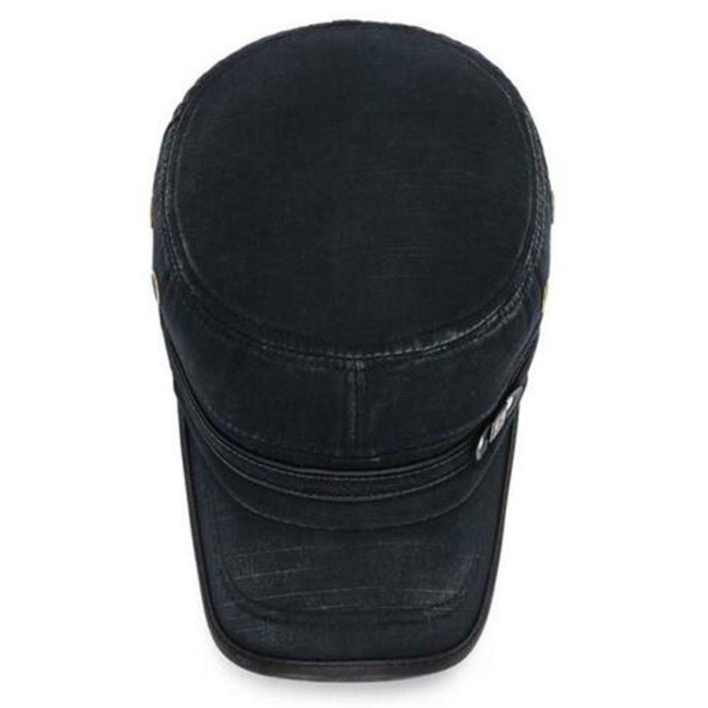 Casual Breathable Adjustable Cadet Hat Peaked Cap Sun Cap Baseball Cap