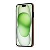 For iPhone 15 Case Card Holder Kickstand Leather + TPU Phone Cover with Shoulder Strap