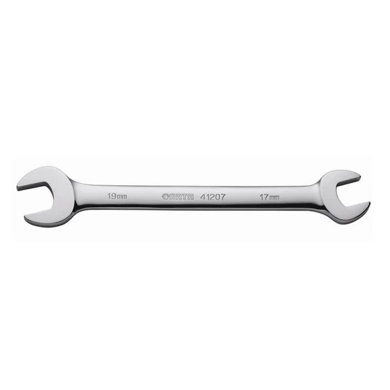 SATA Full Polished Double Open End Wrench