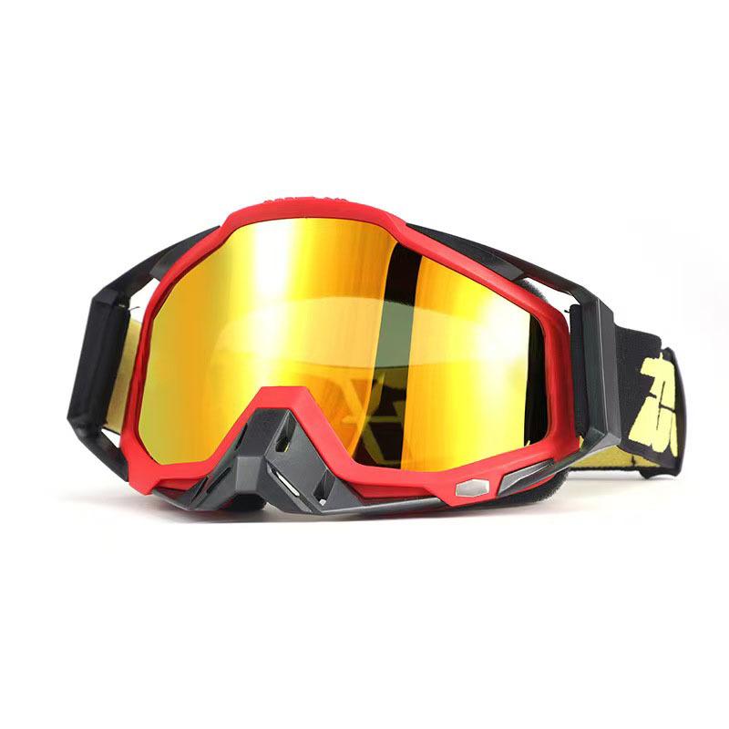 High-definition windproof goggles compatible with prescription glasses, windproof, sandproof, dustproof, outdoor off-road motorcycle goggles