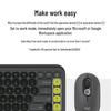 Logitech POP KEYS Wireless Bluetooth Keyboard and Mouse Set