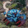 Marine Green Crab Monster Octopus Mythology Animal Action Figures Western Warcraft Warrior With Weapons Miniature Toys Kids Gift