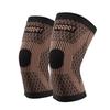 Copper Fiber Nylon Knitted Knee Support – Breathable, Anti-Slip for Cycling, Basketball, Mountaineering, and Badminton Sports.