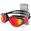 High-Definition Waterproof Anti-Fog Swimming Goggles - Unisex Casual & Professional Style