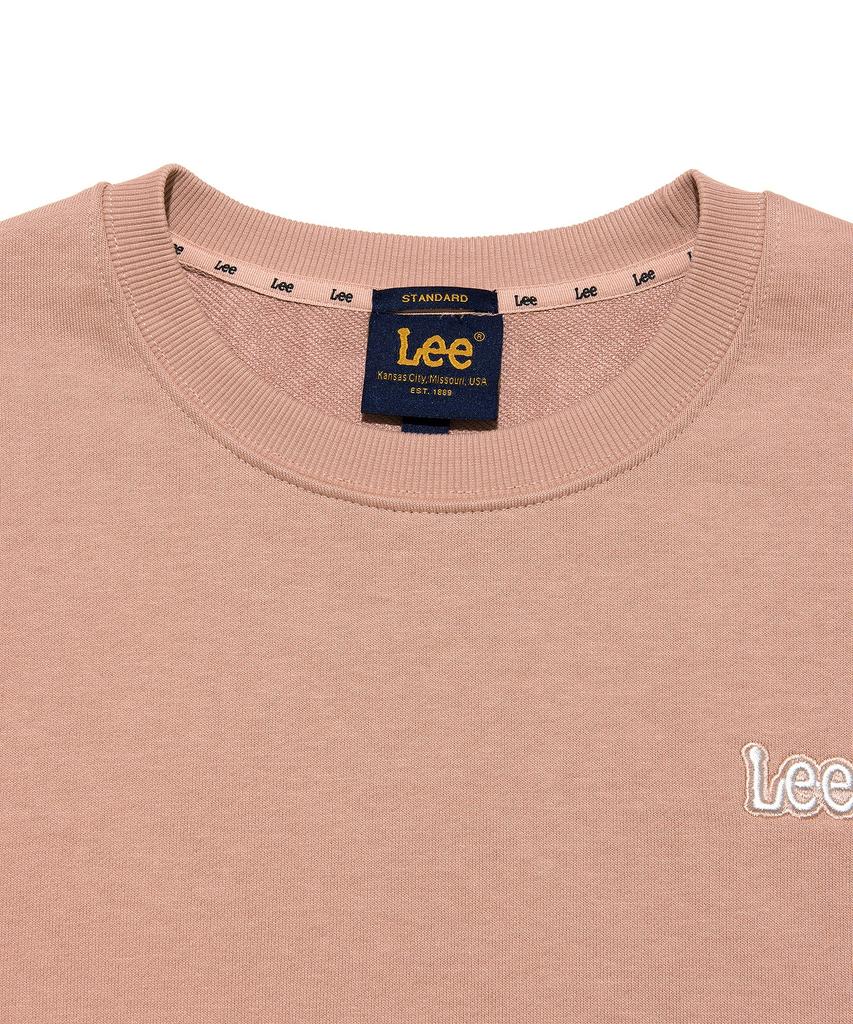 LEE Small Twitch Logo Sweatshirt Pink